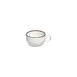 Turgla T-HLGL01CPF-12 Helix Gleam Cup, 4" Diameter, 9 oz Capacity, Round Brown Porcelain Tableware 1 image