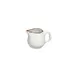 Turgla T-HLGL01ST-12 Gleam Creamer Pitcher, 3.25" Diameter, 3 Oz Capacity, Brown Porcelain Handle 2 image