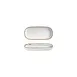 Turgla T-HLGL205OV-12 Helix Gleam Oval Platter, 8" x 4" Porcelain, Brown Finish - 1/Each 1 image