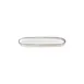 Turgla T-HLGL30OV-6 Helix Gleam Oval Porcelain Platter, 11.75" W x 6.25" D, Brown Finish, Tray 2 image