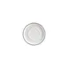 Turgla T-HLGLSM01CPT-24 Helix Gleam Round Saucer, 6" Diameter Porcelain Brown Finish 2 image