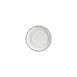 Turgla T-HLGLSM01CPT-24 Helix Gleam Round Saucer, 6" Diameter Porcelain Brown Finish 1 image