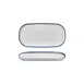 Turgla T-HLNBL30OV-6 Navy Oval Porcelain Platter, 12" x 6" Oval, Blue Finish, 11.75" Width 1 image