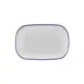 Turgla T-HLNBL34OV-6 Oval Navy Porcelain Platter, 13.5" W x 9" D, Blue Serving Tray 2 image