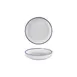 Turgla T-HLNBLCP19CK-6 Navy Deep Plate, 7.75" Diameter, 24 oz, Deep Rim, Blue Porcelain 1 image