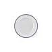 Turgla T-HLNBLGT24DZ-12 Navy Round China Plate, 9.5" Porcelain, Deep Blue Finish 1 image