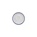 Turgla T-HLNBLSM01CT-24 Round Porcelain Saucer, 6" Diameter, Blue Finish, Fine Dinnerware 1 image
