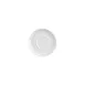 Turgla T-HLSM01CT-24 Helix Round Porcelain Saucer, 6" Diameter Warm White, Dinnerware, Setting 1 image