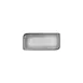 Turgla T-LNAR28DT-12 Luna Rectangular Plate, 9.5" x 6" Grey Porcelain Dinnerware 2 image