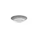Turgla T-LNFL23CK-6 Luna Deep Round Plate, 9" Diameter, 34 oz Capacity, Grey Porcelain Dinnerware 2 image