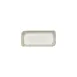 Turgla T-MSAR28DT-12 Rectangular Porcelain Dinner Plate, 9.5" x 6", Brown Finish 2 image