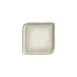 Turgla T-NPAR30KR-6 Square Porcelain Dinner Plate, 9" x 9", Brown Finish, Tableware 2 image