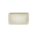 Turgla T-NPAR34DT-6 Natura Rectangular Porcelain Platter, 11.75" W x 7" D, Brown Finish - 1/Each 2 image