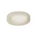 Turgla T-NPZT34OV-6 Natura Oval Porcelain Platter, Brown, 13.5" W x 7.75" D, 13" x 8" 2 image
