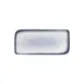 Turgla T-OHAR38DT-6 Occhio Rectangular China Platter, 13.75" W x 6.25" D, Blue Porcelain, 14"x7" 2 image
