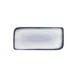 Turgla T-OHAR38DT-6 Occhio Rectangular China Platter, 13.75" W x 6.25" D, Blue Porcelain, 14"x7" 1 image
