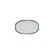 Turgla T-OHZT24OV-12 Occhio Oval Porcelain Platter, 9.5" W x 5.5" D, Blue Finish, Dinnerware Tray 2 image