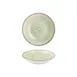 Turgla T-RMFL23CK-6 Rome Deep Plate, 9" Round Green Porcelain Dinner Plate, 34 oz Capacity, Deep Rim 1 image