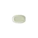 Turgla T-RMZT19OV-12 Oval Green Porcelain Platter, 7.5" W x 4.25" D, Elegant Dinnerware Serving Tray 1 image