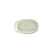Turgla T-RMZT24OV-12 Oval Porcelain Platter, 9.5" W x 5.5" D, Green Finish – Elegant Dinnerware 1 image