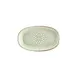 Turgla T-RMZT29OV-6 Oval China Platter, 12" x 7" Porcelain, Green Finish - Individual 2 image