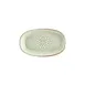 Turgla T-RMZT29OV-6 Oval China Platter, 12" x 7" Porcelain, Green Finish - Individual 1 image