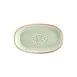 Turgla T-RMZT34OV-6 Green Porcelain Oval Platter 13.5"W x 7.75"D - 1/Each 1 image