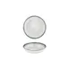 Turgla T-SMABB10CK-24 Deep Rim Round China Plate, 4" Diameter, 3 oz Capacity, Blue Porcelain 1 image