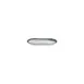 Turgla T-SMABB19OV-12 Oval Porcelain Platter, Blue, 7.5" W x 4.25" D, 8" x 4" 2 image