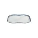 Turgla T-SMABB40KR-6 Ambience Square China Plate, 13.25" x 13.25" Porcelain, Deep Blue Finish 2 image