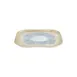 Turgla T-SMRT40KR-6 Square Porcelain Dinner Plate, 13.25" x 13.25" Yellow, Fine China Tableware 2 image