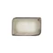 Turgla T-SZAR34DT-6 Spazio Rectangular Porcelain Platter, 11.75" W x 7" D, Decorative Dinnerware 1 image