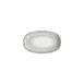Turgla T-VISZT24OV-12 Oval Green Porcelain Platter, 9.5" W x 5.5" D, Elegant Dinnerware Serving Tray 1 image