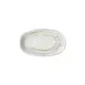 Turgla T-WEZT29OV-6 Wave Platter, 11.5" W x 6.75" D Porcelain, Blue Oval, 12" x 7" 2 image
