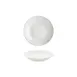 Turgla T-ZT21CK-12 Round Plate, 8.25" Diameter, 17 oz Capacity, Warm White Porcelain, Deep Rim 1 image