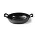 Turgla TCB1316RBLK Cast Iron Pan, 6.25" Dia x 1" H, Dual Handles, Black, Induction Ready - 1/Each 1 image