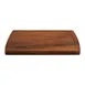 Turgla TRG01SB - Rectangular Wooden Serving Plate, 15" x 9", Brown Finish, Smallware Tabletops Dinnerware 2 image