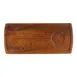 Turgla TRG02RCB - Rectangular Wooden Serving Plate, 13.75" x 6", Brown Finish, Natural Wood 1 image