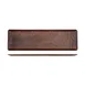 Turgla TRI537 EcoGrain Platter, 20.75" x 6.25" x 0.5" Rectangular Brown Flat Plastic Plate 1 image