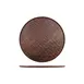 Turgla TRI735 EcoGrain Composite Plate – 13.75" Round Deep Plate, Brown Reusable Plastic, 12‑13" 1 image
