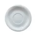 Turgla XT01CT00 X‑tanbul Round White Porcelain Saucer, 5.75" Diameter, Fine Dinnerware 1 image