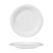 Turgla XT17DU00 X-Tanbul Plate, 6.75" Round White Porcelain with Rolled Edge 1 image