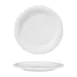 Turgla XT19DU00 X‑Tanbul Round Plate, 7.25" White Porcelain, Rolled Edge Coupe Rim 1 image