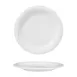 Turgla XT21DU00 X-Tanbul Plate, 8.25" Round White Porcelain with Rolled Edge 1 image