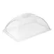 Sterno 70174 Rectangular Chafer Cover, Full‑Size Polycarbonate, Pinch Grip Handle, Portals - 3/Case 1 image