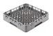 SIRMAN U3292 HP Plate Rack, 50x50 cm Basket, 9" Max Plate, 9x9 Compartments, 40-49 Items, Stainless Steel 1 image