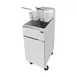 Atosa USA ATFS-40-NG 15" Floor Model Full Pot Natural Gas Fryer w/ 40 Lbs, 102.000 BTU  3 image