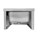 GSW USA SE2424FM 24" Floor Mount Mop Sink, Stainless Steel / 20"W x 20"L x 10"D Bowl 3 image