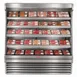 Howard-McCray SC-OM35E-8S-S-LED Open Merchandiser, 99", 4-Tier LED Shelves, 115V 1 image