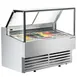 Marchia GIC-10-ST White Flip Top Ice Cream Dipping Cabinet with Automatic Defrosting 1 image